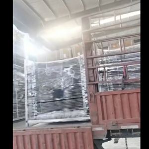 护栏装车发货